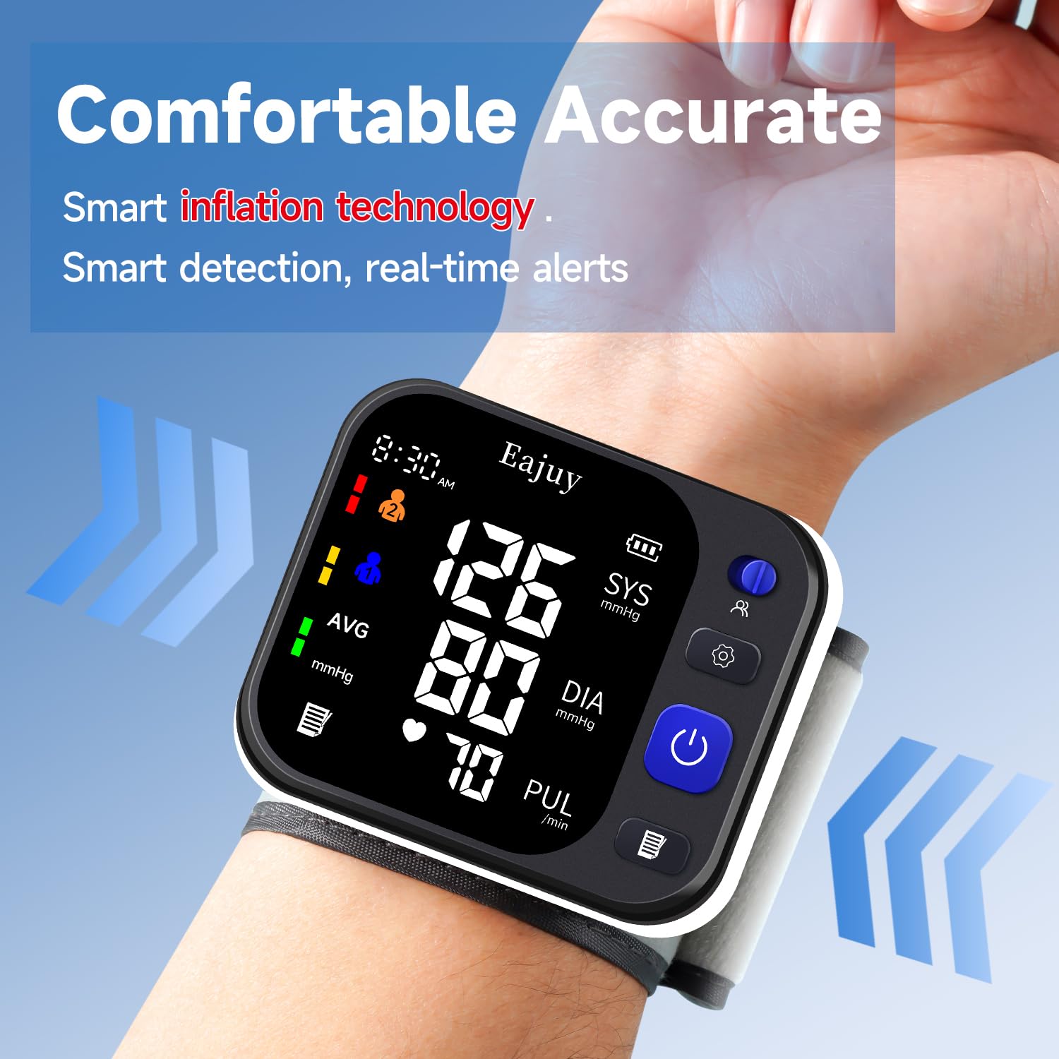 Wrist Blood Pressure Monitor package contents